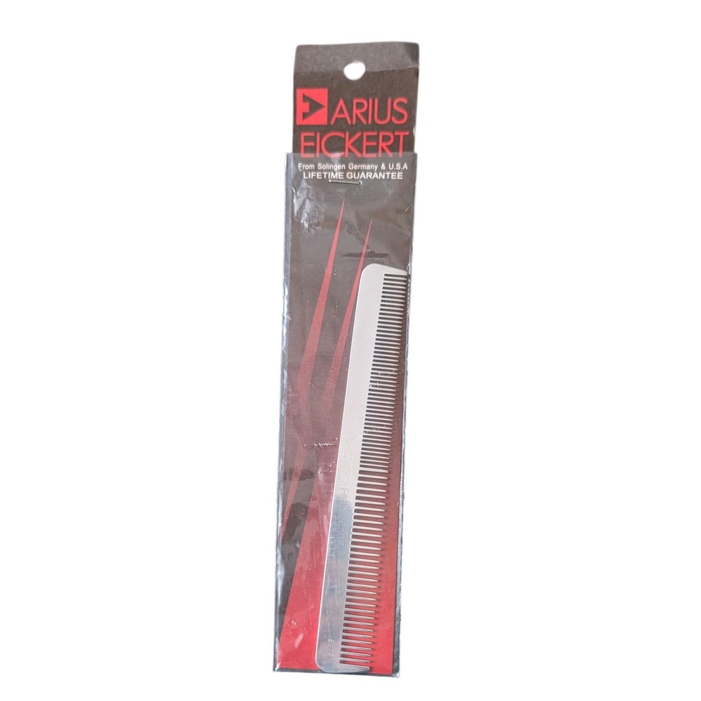 Arius Eickert Professional Metal Comb #6073 NEW Vintage Germany USA